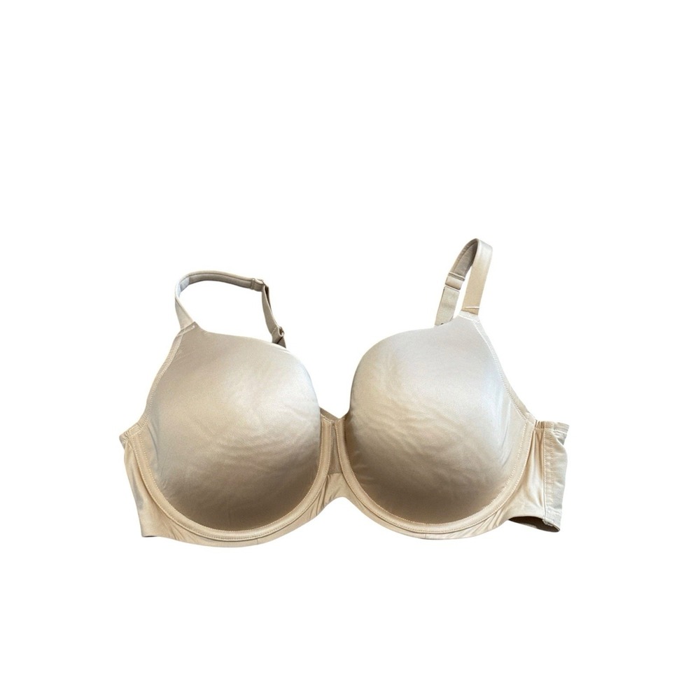 Cacique Women's 44DD The Cool Collection Underwire Bra Beige NWT 1368
